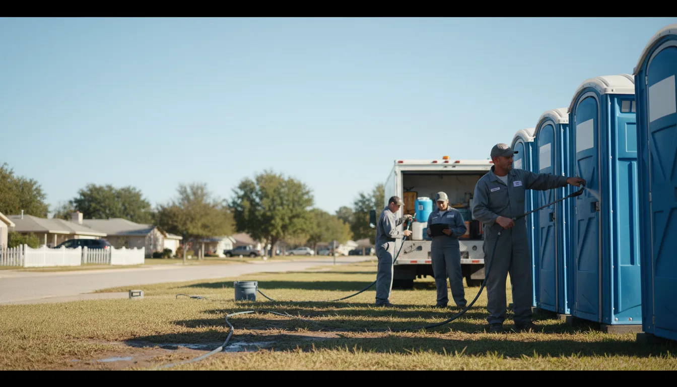 Long-Term Portable Toilet Rental in Satanta, KS near me